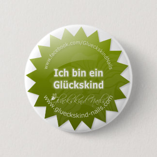 Badge Rond 5 Cm Button des enfants chanceux