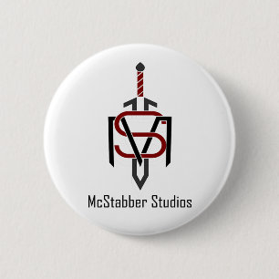 Badge Rond 5 Cm Button McStabber Studios