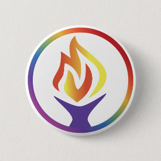 Badge Rond 5 Cm Button with UUCF Logo