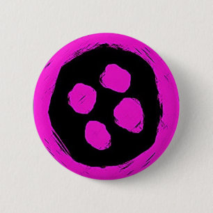 Badge Rond 5 Cm Buttongirl de Katieboy