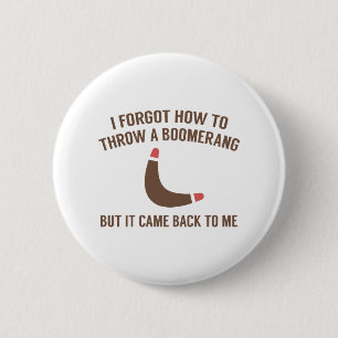 Badge Rond 5 Cm Ça M'Est Retourné