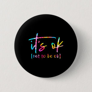 Badge Rond 5 Cm Ça ne marche pas pour être d'accord Sensibilisatio