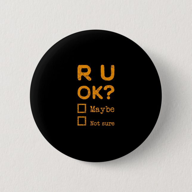 Badge Rond 5 Cm Ça va ? Ça va ? (Devant)