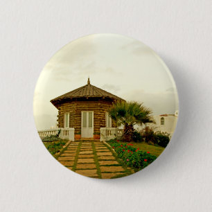 Badge Rond 5 Cm Cabane
