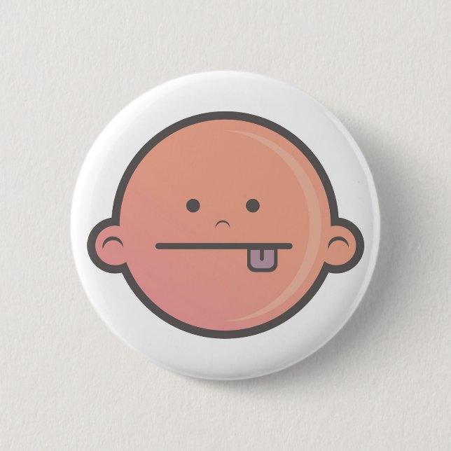 Badge Rond 5 Cm cabeza2 (Devant)