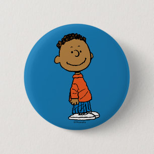 Badge Rond 5 Cm cacahuètes   Franklin Smile