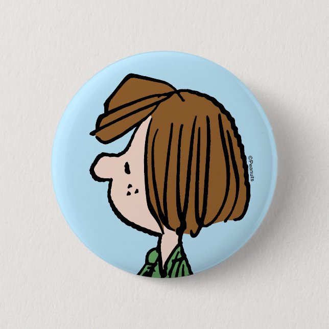 Badge Rond 5 Cm cacahuètes | Peppermenthe Patty (Devant)