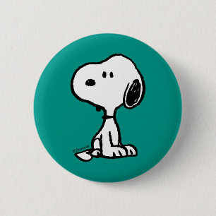 Badge Rond 5 Cm cacahuètes Tournages de snoopy