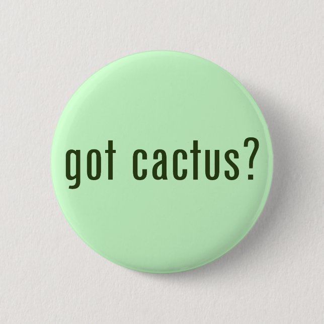 Badge Rond 5 Cm cactus obtenu ? (Devant)