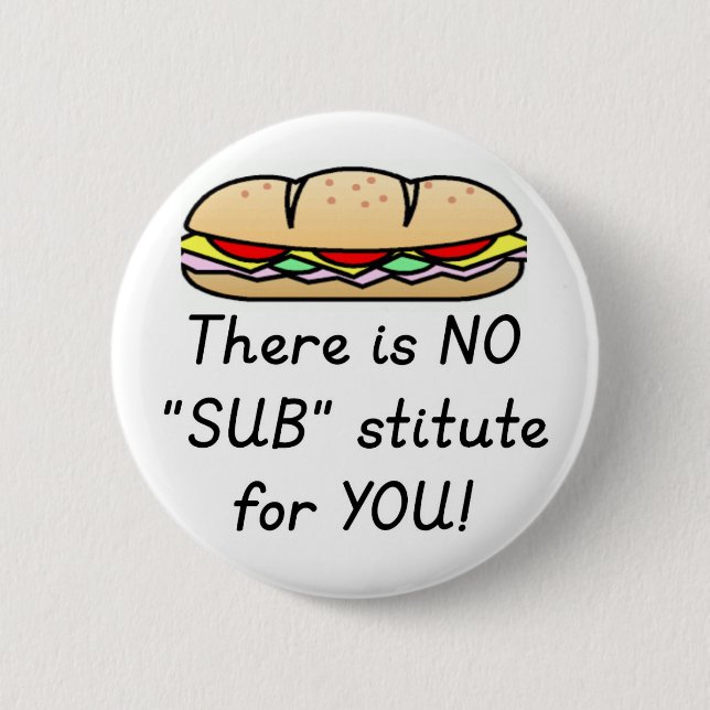 Badge Rond 5 Cm Cadeau d'appréciation de professeur - sous (Devant)