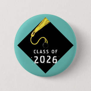 Badge Rond 5 Cm Cadeau de souvenir de fin d'études