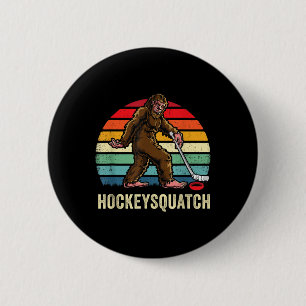 Badge Rond 5 Cm Cadeau pour joueur d'équipe de hockey sur glace am
