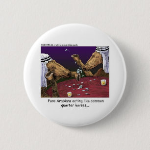 Badge Rond 5 Cm Cadeaux de dessin animé de cheval T-shirts et obje