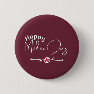Badge Rond 5 Cm Cadeaux de la Fête des mères
