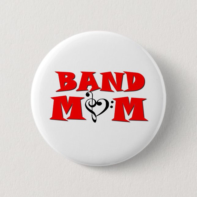 Badge Rond 5 Cm Cadeaux de maman de bande (Devant)