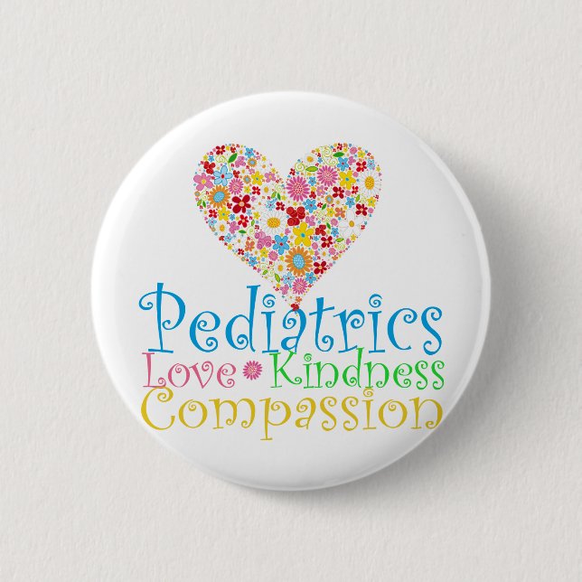 Badge Rond 5 Cm Cadeaux de pédiatre (Devant)