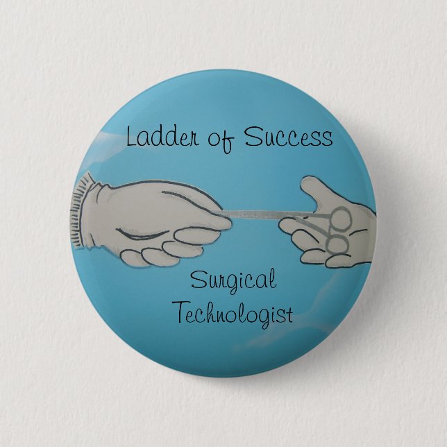 Badge Rond 5 Cm Cadeaux de technologie de chirurgie (Devant)