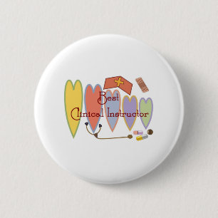 Badge Rond 5 Cm Cadeaux d'élève-infirmière/instructeur