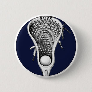 Badge Rond 5 Cm Cadeaux d'équipe de crosse