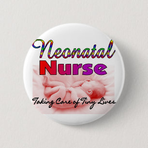 Badge Rond 5 Cm Cadeaux d'infirmière de Neonatal/NICU