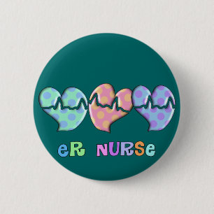 Badge Rond 5 Cm Cadeaux d'infirmière d'ER
