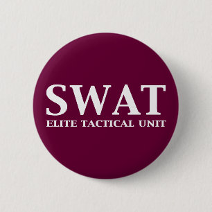 Badge Rond 5 Cm Cadeaux d'unité tactique SWAT Elite