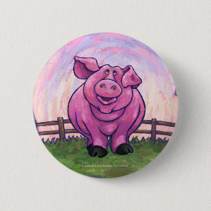 Badge Rond 5 Cm Cadeaux et accessoires de cochon