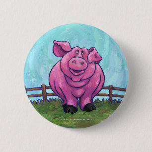 Badge Rond 5 Cm Cadeaux et accessoires de cochon