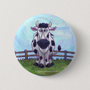 Badge Rond 5 Cm Cadeaux et accessoires de vache