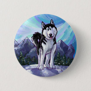 Badge Rond 5 Cm Cadeaux et accessoires Husky