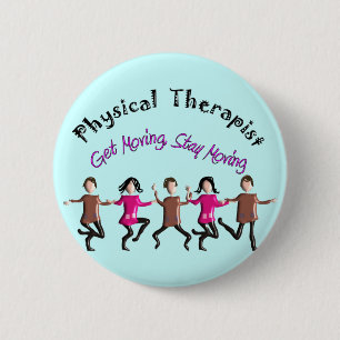 Badge Rond 5 Cm Cadeaux "Get mobile, déplacement de