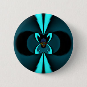 Badge Rond 5 Cm Cadeaux Hakuna Matata Bouclier bleu
