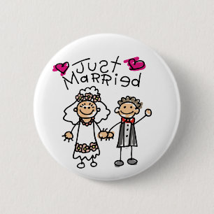 Badge Rond 5 Cm Cadeaux Mariés Cadeaux Nouveaux Cadeaux Lune de mi