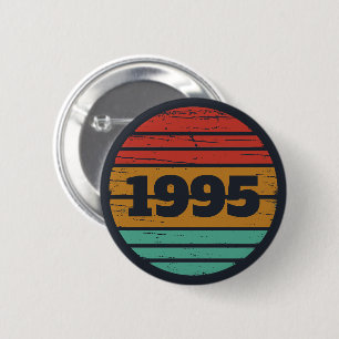 Badge Rond 5 Cm Cadeaux personnalisés vintages de 30e anniversaire