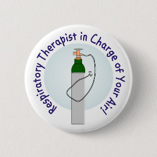 Badge Rond 5 Cm Cadeaux uniques de thérapeute respiratoire