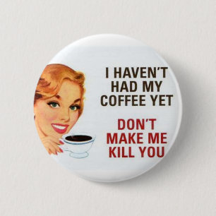 Badge Rond 5 Cm café