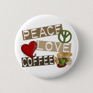 BADGE ROND 5 CM CAFÉ 2 D'AMOUR DE PAIX