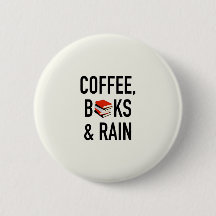 Café, livres et pluie