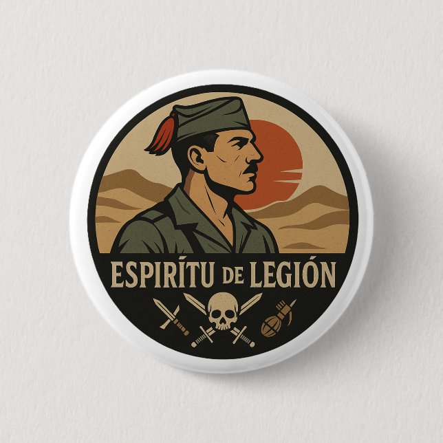 BADGE ROND 5 CM CAHPA (Devant)