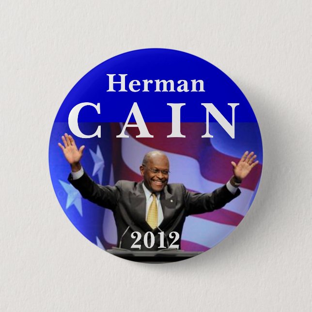 Badge Rond 5 Cm Caïn 2012 (Devant)