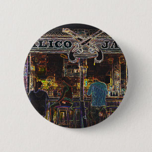 Badge Rond 5 Cm Calico Jacks Grand Cayman Island
