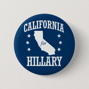 BADGE ROND 5 CM CALIFORNIE POUR LA HILLAIRE