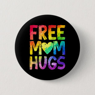 Badge Rond 5 Cm Câlins Gratuits De Maman Fierté Lgbt Lgbtq Lesbien