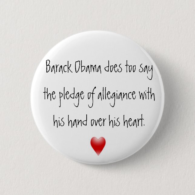Badge Rond 5 Cm Calomnie : Remettez le coeur (Devant)