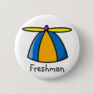 Badge Rond 5 Cm Calotte d'étudiants de première année