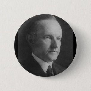 Badge Rond 5 Cm Calvin Coolidge 30