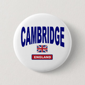 Badge Rond 5 Cm Cambridge Angleterre