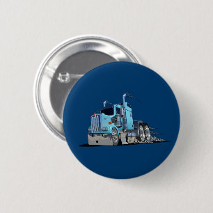 Badge Rond 5 Cm Camion de dessin