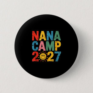 Badge Rond 5 Cm Camping de Nana 2027 vacances en famille équipage 