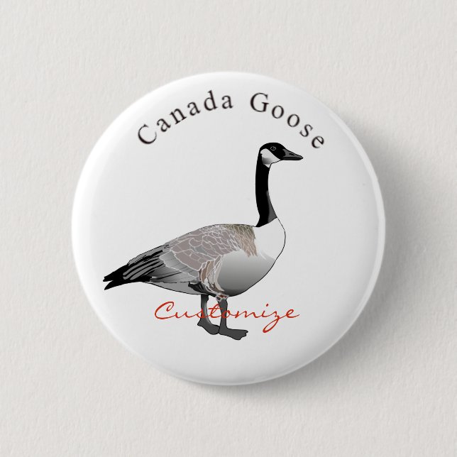 Badge Rond 5 Cm Canada Goose (Devant)